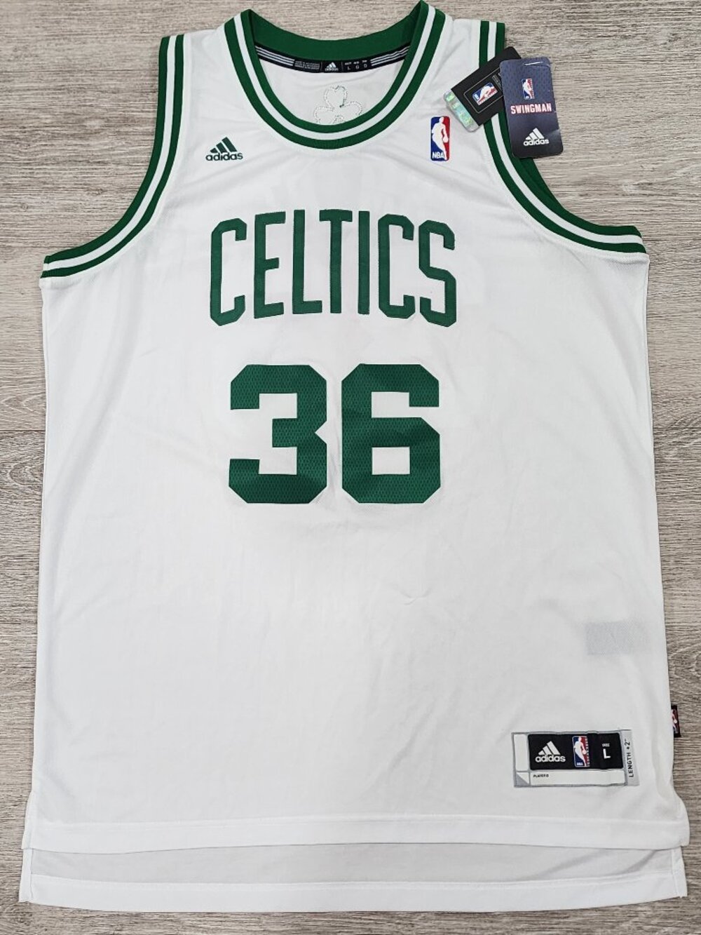 Adidas Swingman NBA Boston Celtics Marcus Smart #36 Jersey 2011-12 Men's L NWT